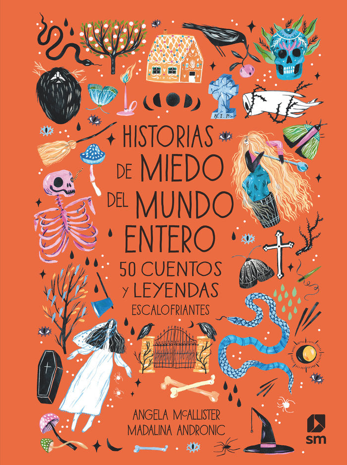 Libro 50 Historias de Miedo en el Mundo Entero  - SM