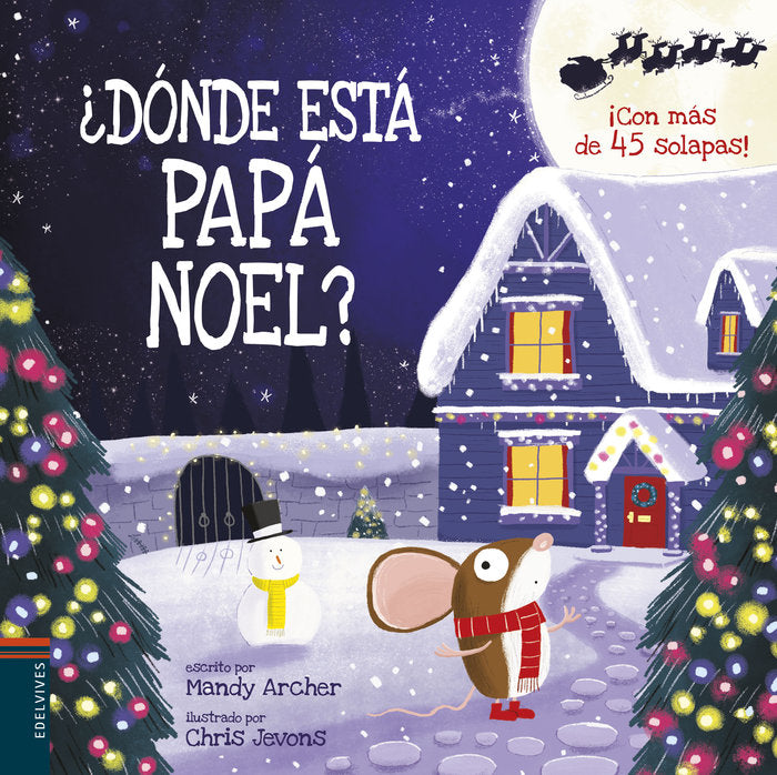 Libro ¿Dónde esta papa noel? - EDELVIVES