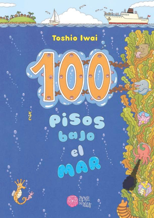 Libro 100 pisos bajo el mar - PASTEL DE LUNA