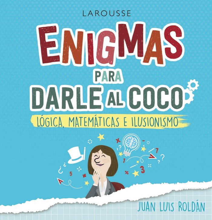 Libro Enigmas para darle al coco - LAROUSSE
