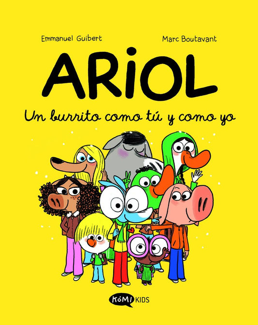 Libro Ariol Unn burrito como tu y como yo- KOMIKIDS