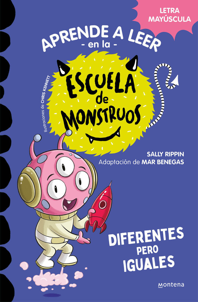 Libro Diferentes pero Iguales. Escuela de Monstruos - MONTENA