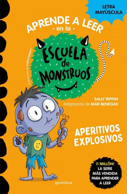 Libro Aperitivos explosivos Ecuela de Monstruos - MONTENA