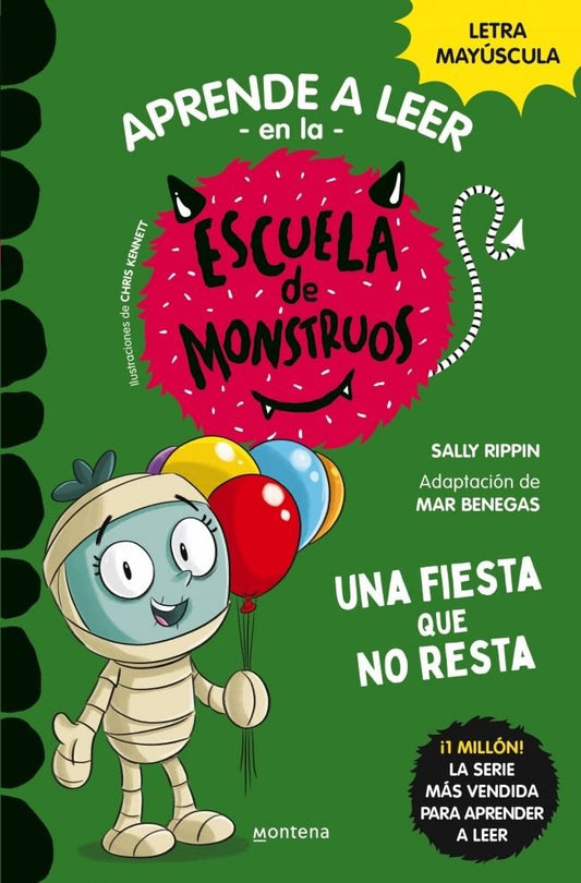 Libro Una Fiesta que No Resta - Escuela de Monstruos - MONTENA