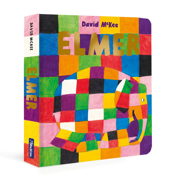 Libro Elmer libro de cartón- BEASCOA