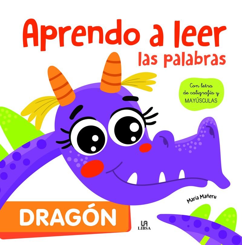 Libro Aprender a leer las palabras Dragón - LIBSA