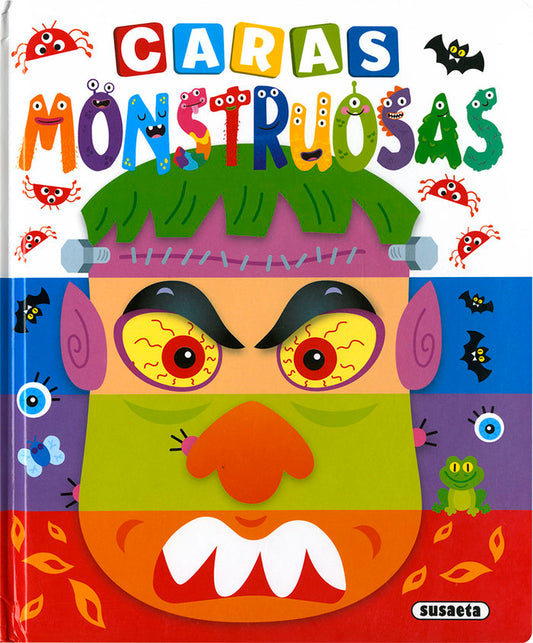 Libro Caras monstruosas - SUSAETA