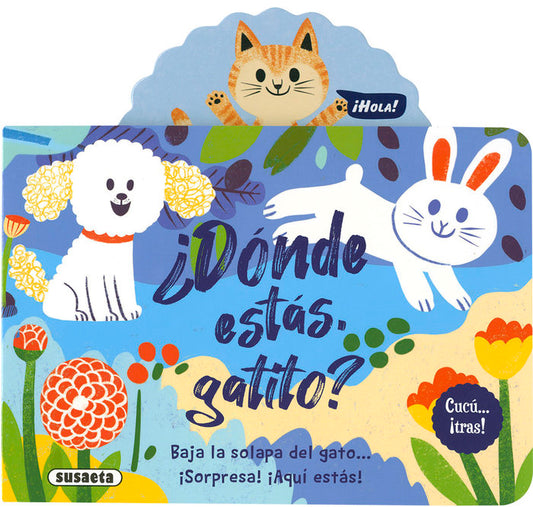 Libro ¿Donde estas gatito?- SUSAETA