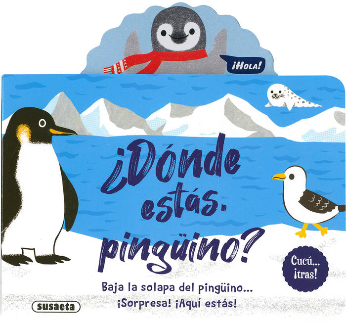 Libro ¿Donde estas pingüino?- SUSAETA