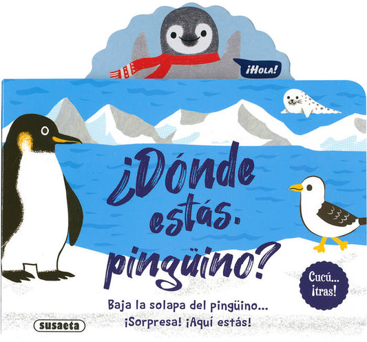 Libro ¿Donde estas pingüino?- SUSAETA