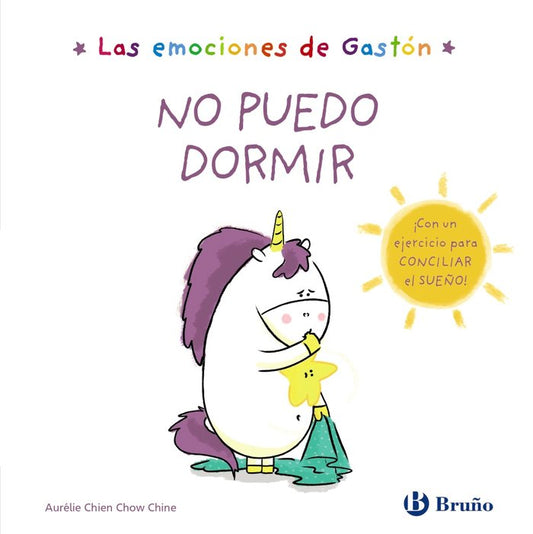 Libro No puedo dormir Las emociones de Gastón - BRUÑO