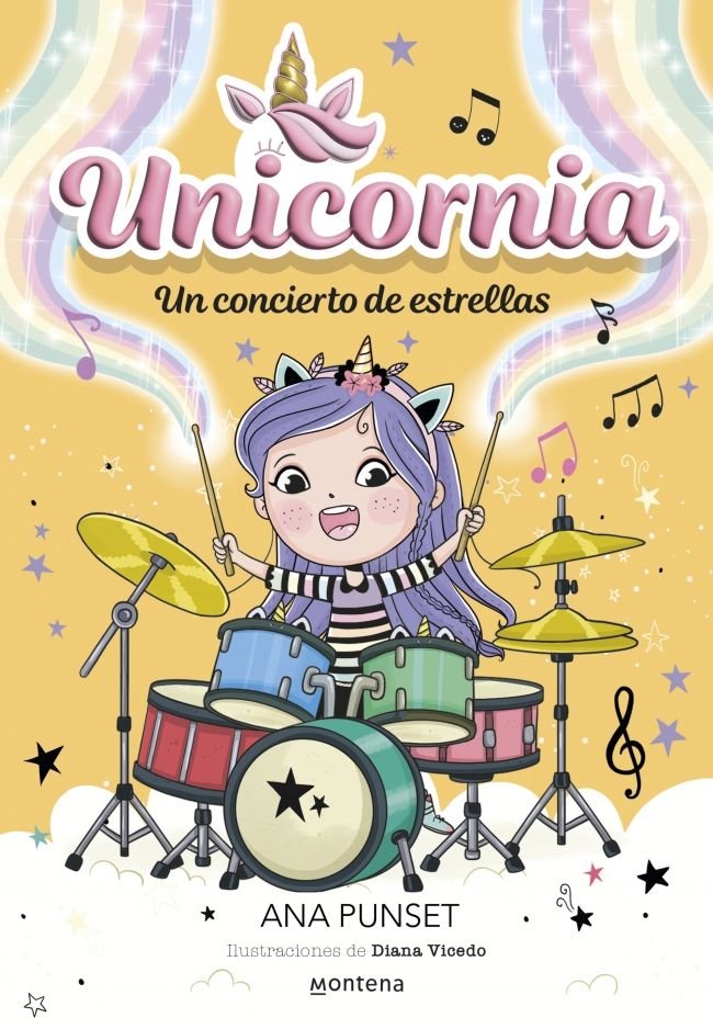 Libro Un concierto de estrellas UNICORNIA - MONTENA