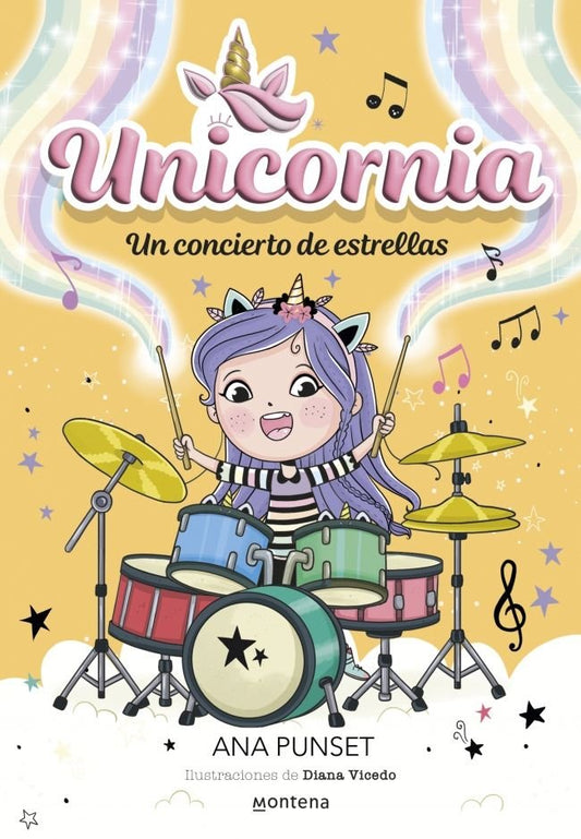 Libro Un concierto de estrellas UNICORNIA - MONTENA