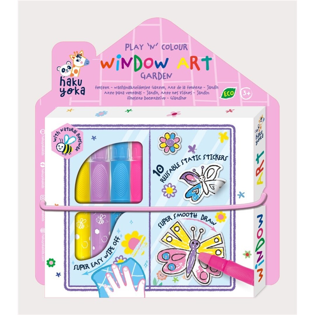 Arte de Ventanas - Jardín de Mariposas - MIEREDU