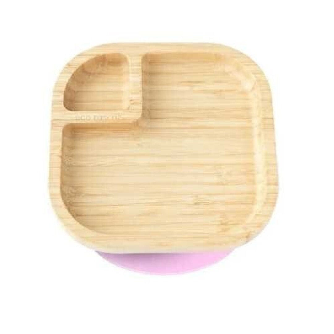 Plato Bamboo con Ventosa - ECO RASCALS