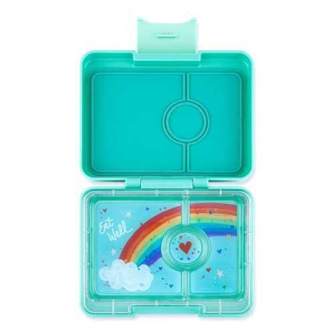 Caja de Almuerzo 3Compatimentos+Arcoiris- YUMBOX