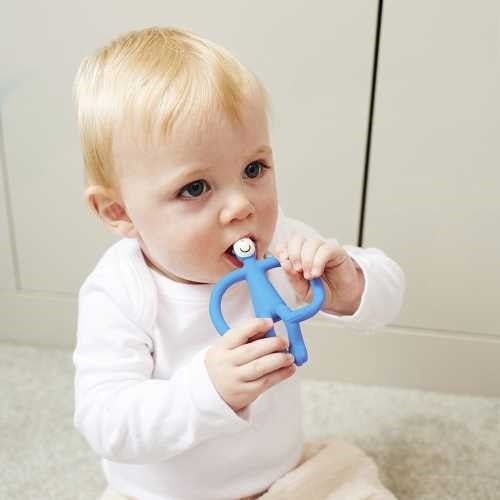 Mordedor Monkey Color azul - MATCHSTICK MONKEY