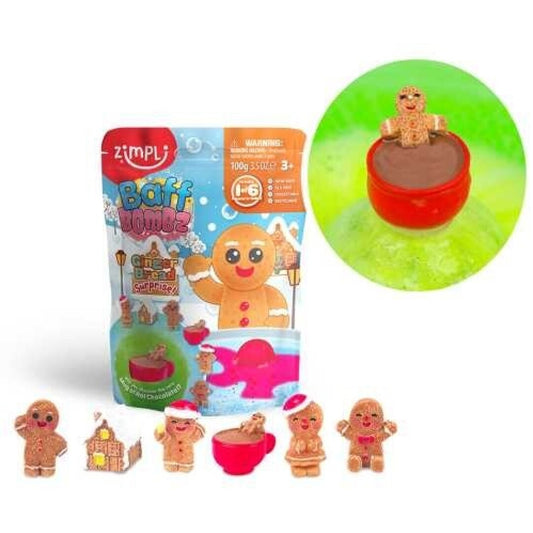 Bomba de baño Surprise Gingerbread - ZIMPLI