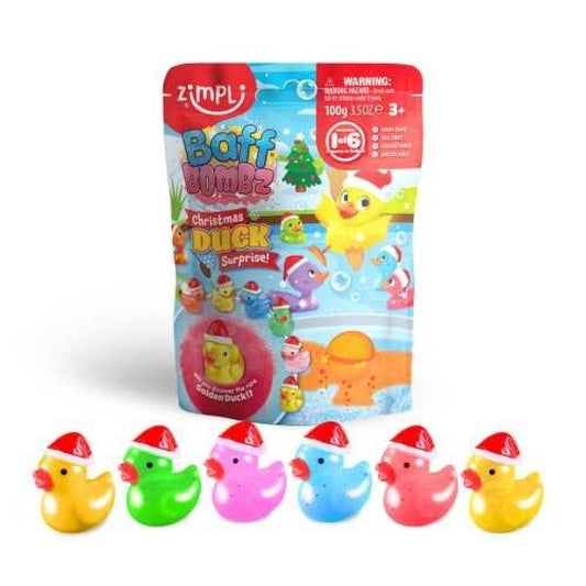 Bomba de baño Surprise Santa Claus - ZIMPLI