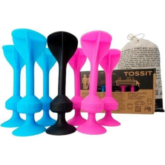 7 Dardos Silicona Starter Azul/Rosa - TOSSIT