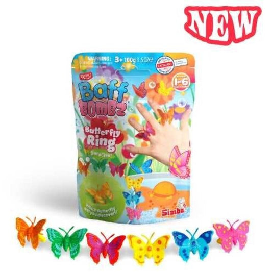 Bomba de baño Anillo mariposa - ZIMPLI