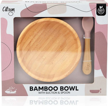 Set bol de bambú + cuchara - CITRON