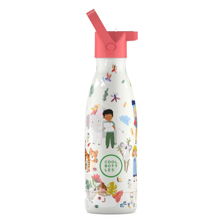 Botella Acero Térmica Kids Curios Explorer 350ml - COOL BOTTLES