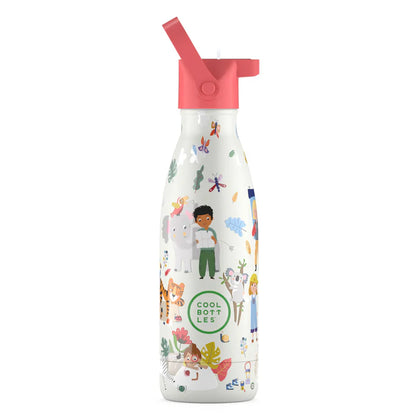 Botella Acero Térmica Kids Curios Explorer 350ml - COOL BOTTLES