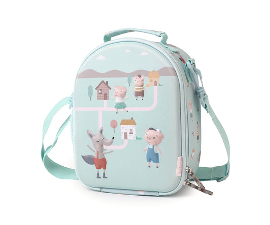 Bolsa Merienda Térmica 3D  The Three Little Pigs - TUTETE