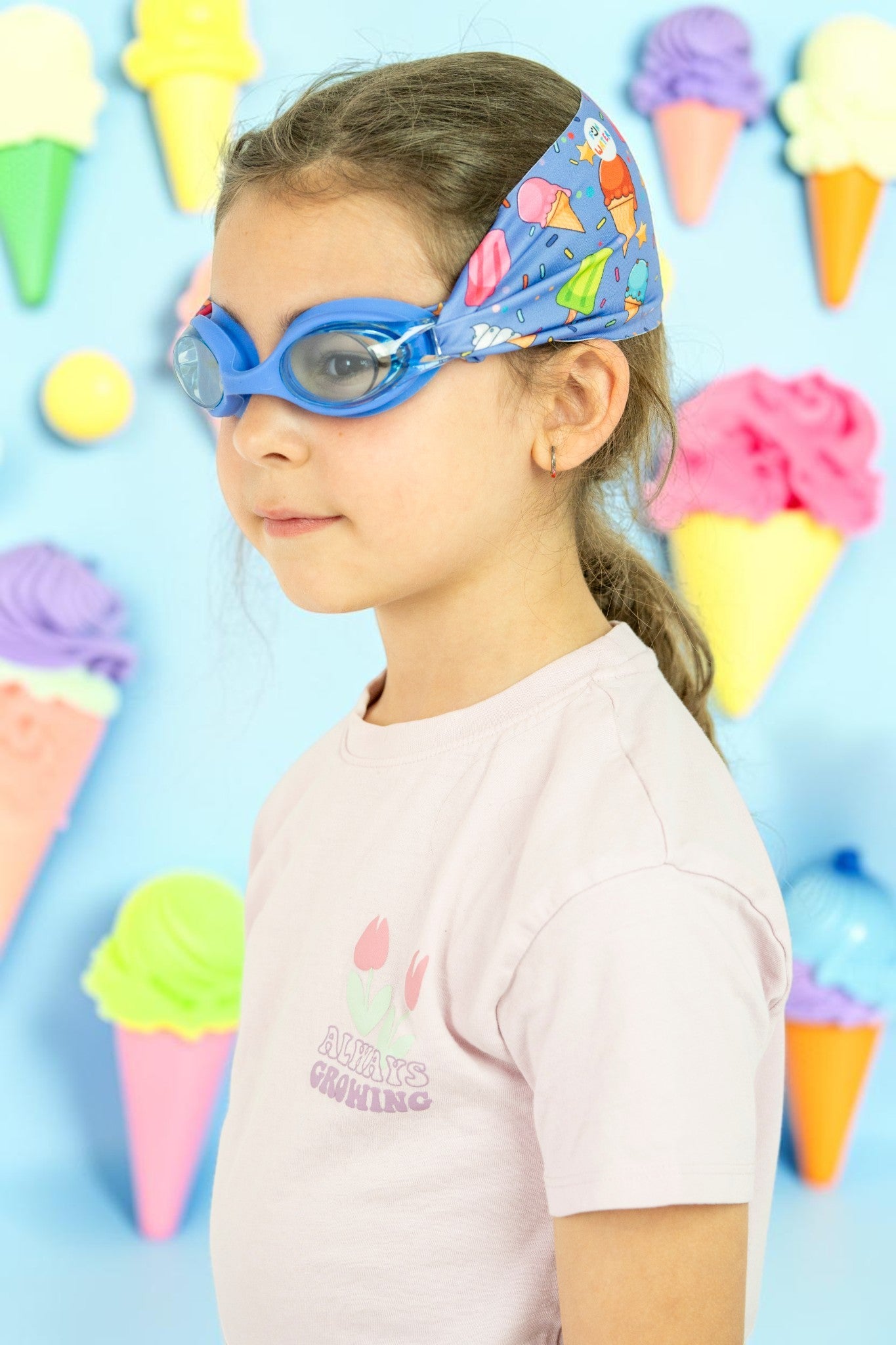 Gafas Infantiles Azul Oscuro con Turbante Helados - DANDINI