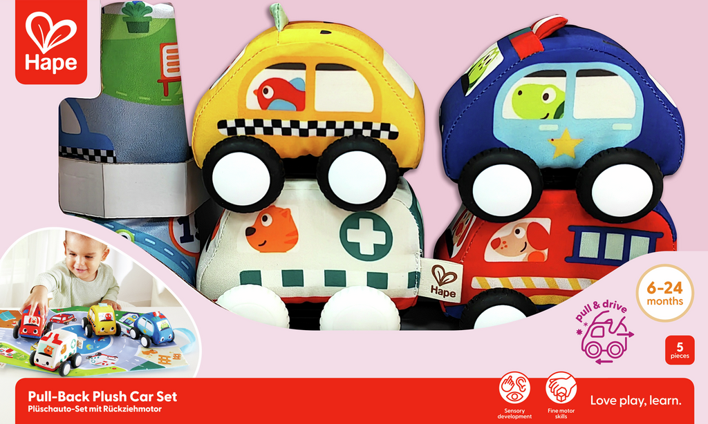 Set de Coches de Peluche - HAPE