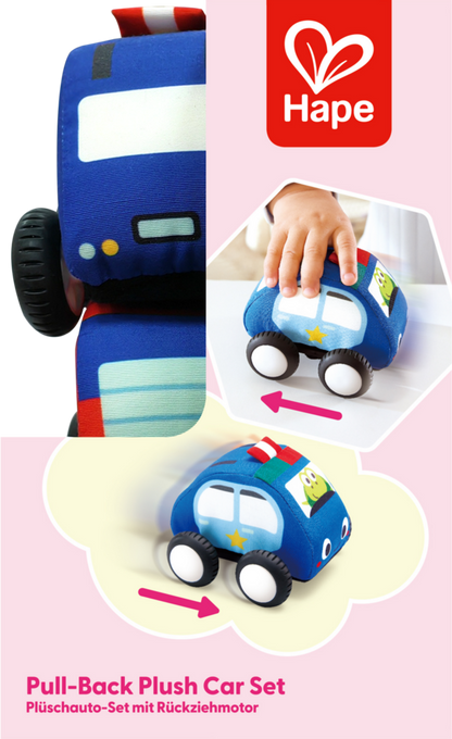 Set de Coches de Peluche - HAPE