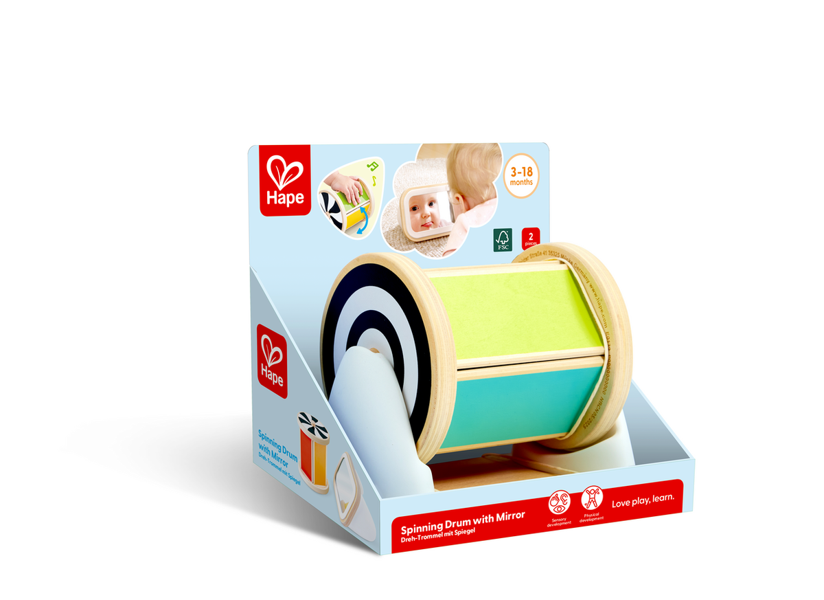 Tambor Giratorio con Espejo - HAPE