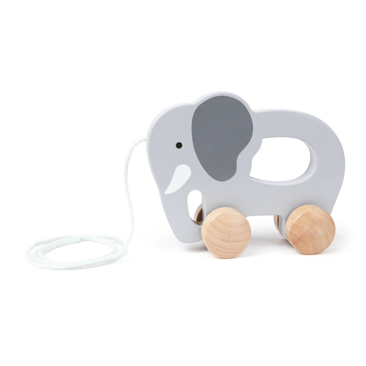 Elefante Arrastre Madera - HAPE