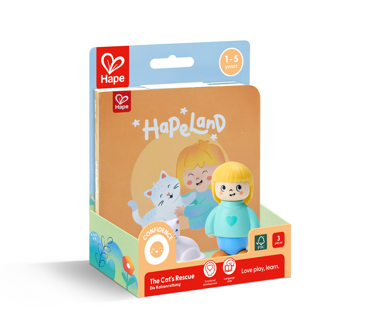 Gato Rescatado + Libro - HAPE