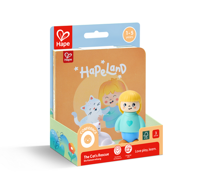 Gato Rescatado + Libro - HAPE