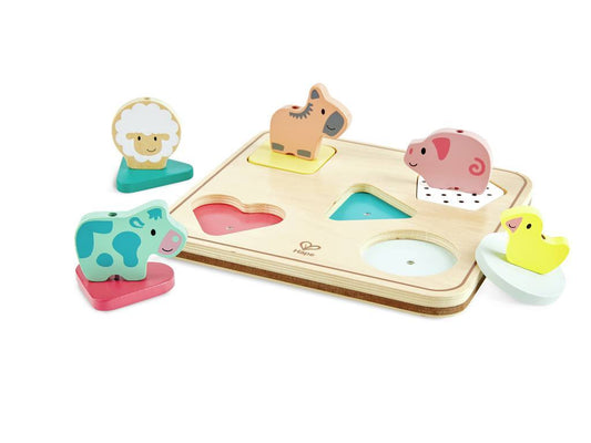 Puzle de Sonidos de Animales - HAPE