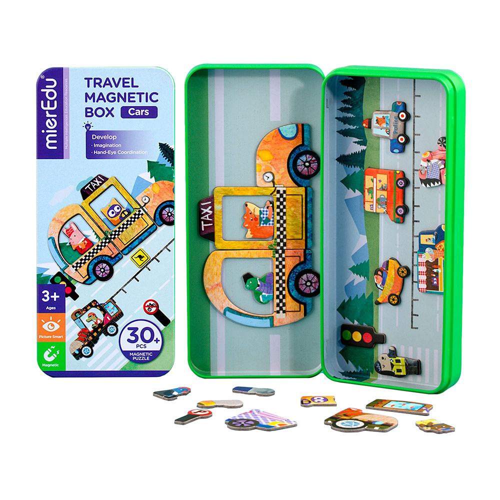 Puzzle Magnético Oficial de Coches- MIEREDU