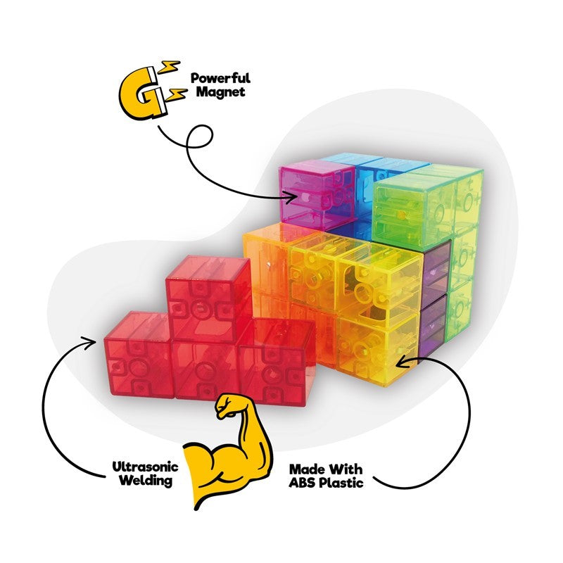 Magic Magnetic Cube - JUEGA CONMIGO