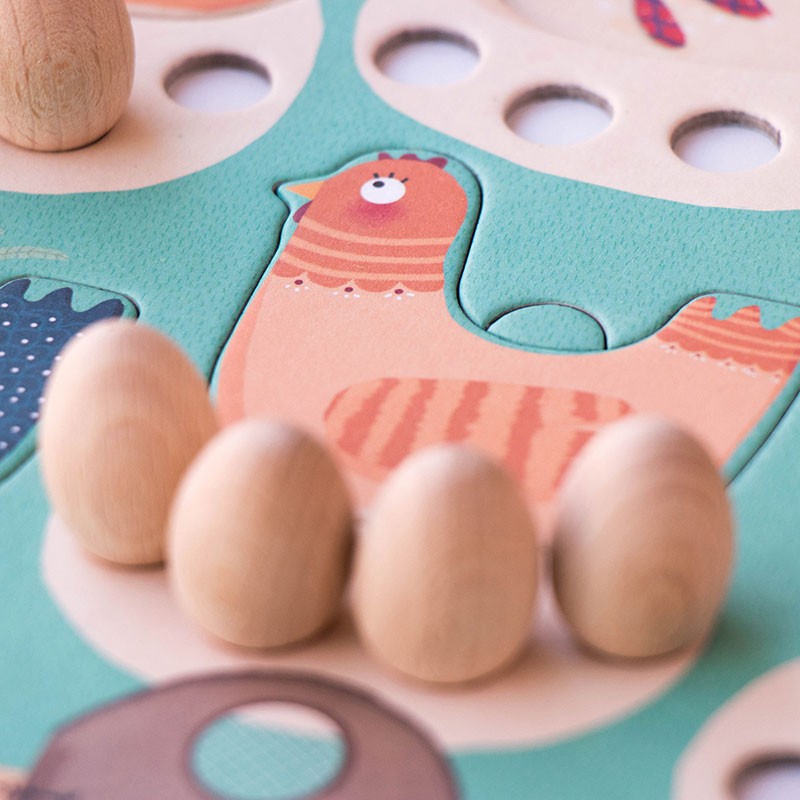 Family Cluck! Cluck! The Fox!– Juego Cooperativo y Familiar | Londji