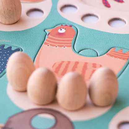 Family Cluck! Cluck! The Fox!– Juego Cooperativo y Familiar | Londji
