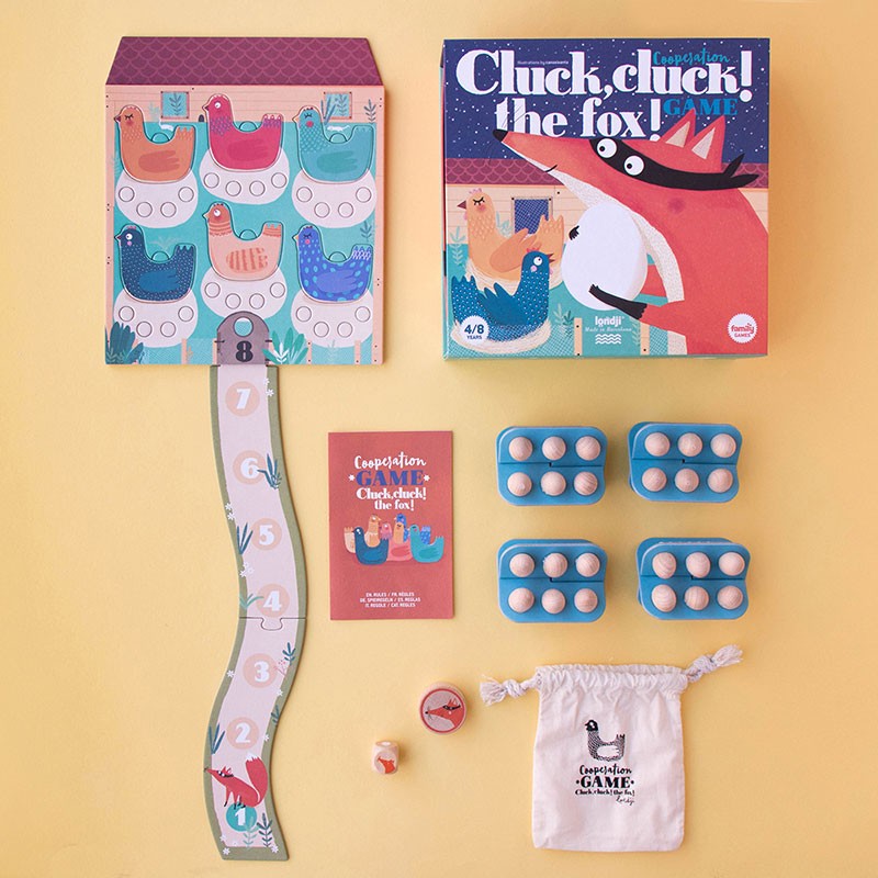 Family Cluck! Cluck! The Fox!– Juego Cooperativo y Familiar | Londji