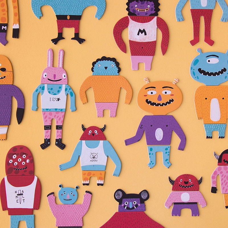 Family My Monsters – Juego de Rapidez y Observación | Londji