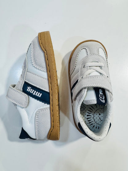Deportivo Barefoot Blanco Azul -MUSTANG FREE