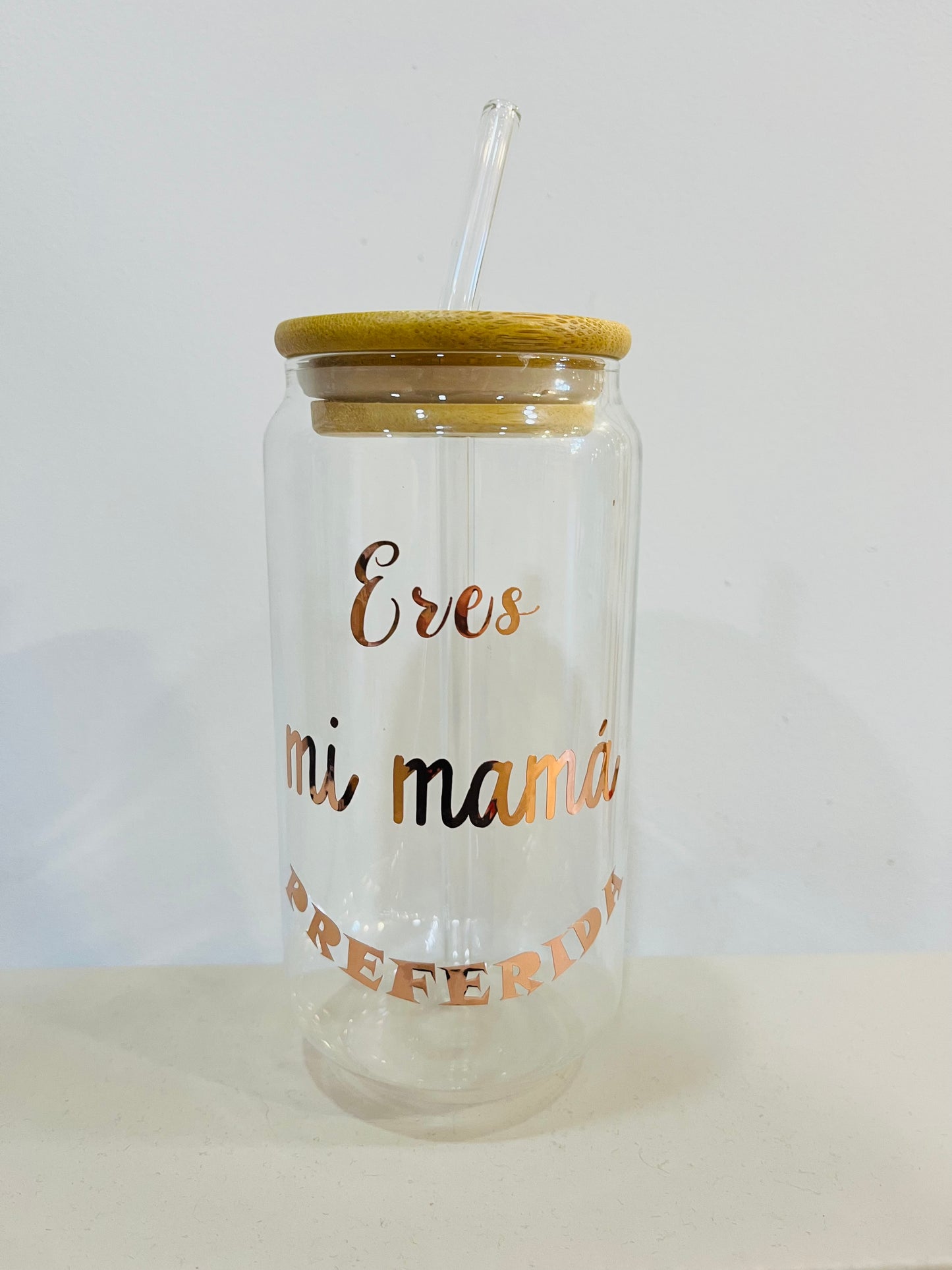 Vaso de Cristal Personalizado