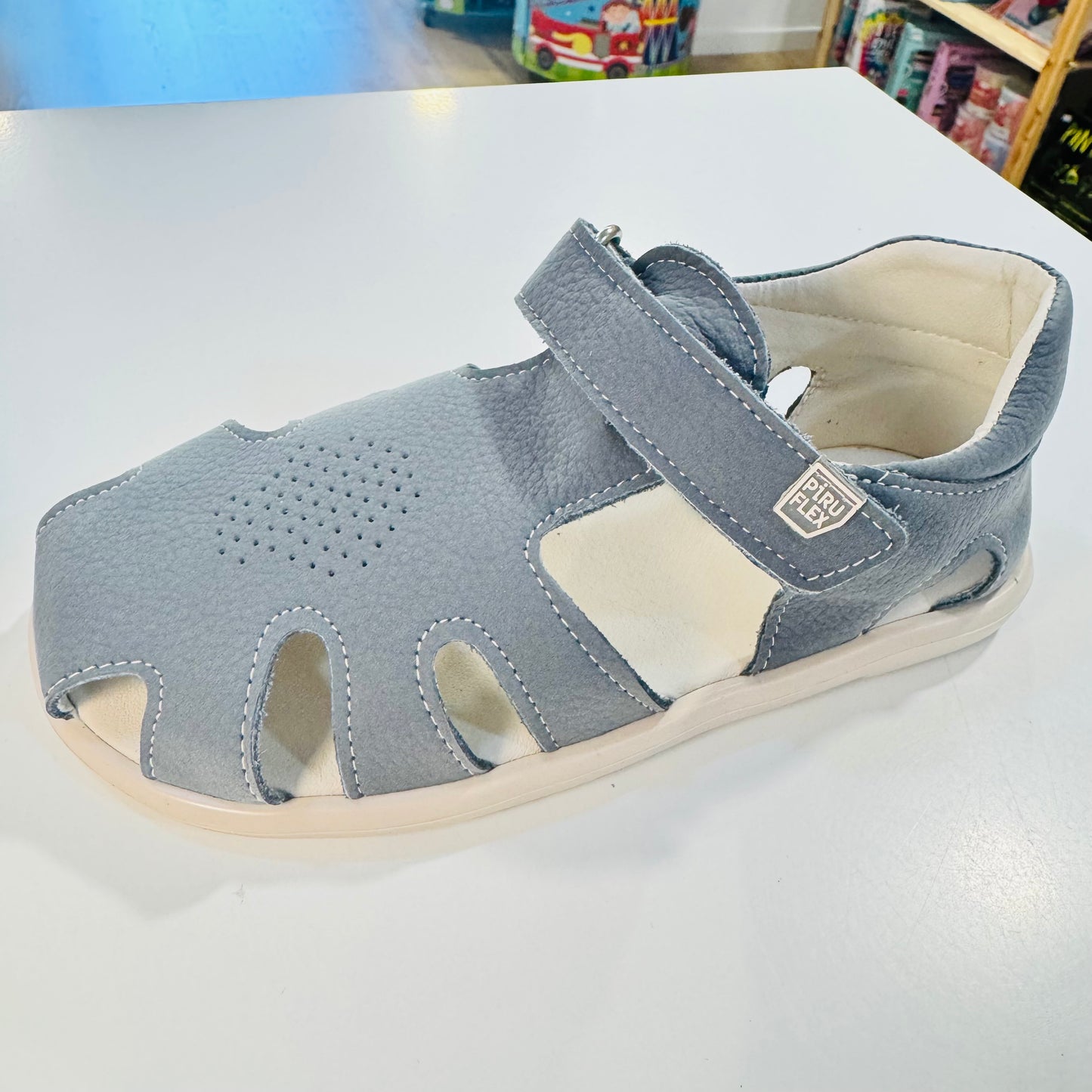 Sandalia Barefoot Da Vinci Smoke - PIRUFLEX