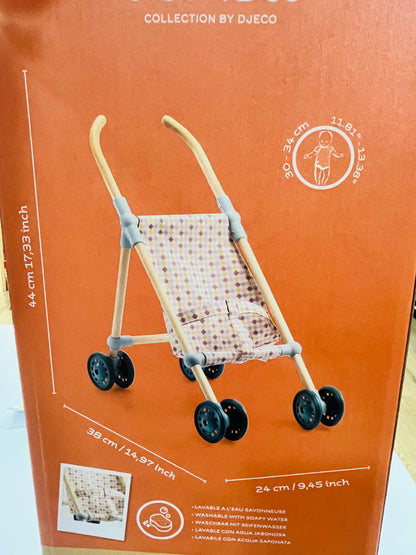 Carrito Bebé de madera - POMEA