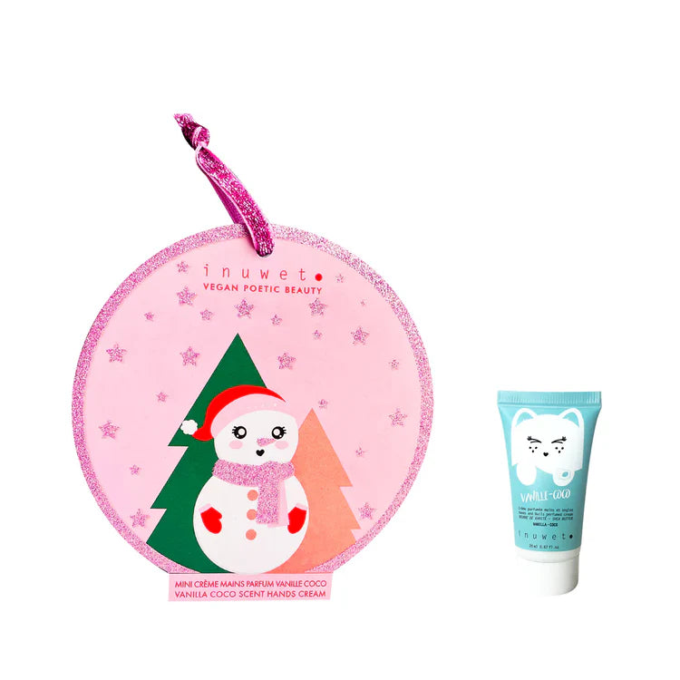 Bola de Navidad, Crema Manos olor coco - INUWET