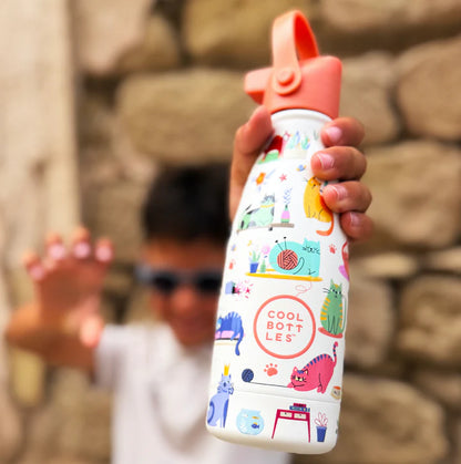 Botella Acero Térmica Kids Kitty Club 260ml - COOL BOTTLES