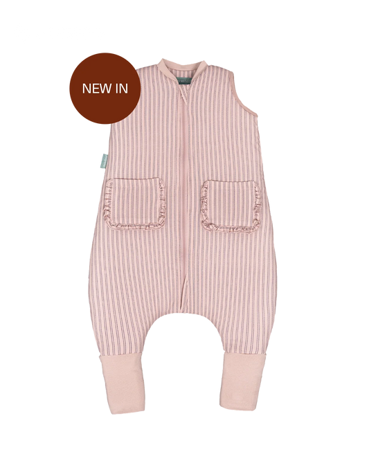 Saco Dormir con Piernas Navy&Pink + Calcetines Antideslizantes  - MOLINS&CO